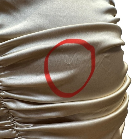 Rare London.   Cream Mini Dress - Picture 8 of 14